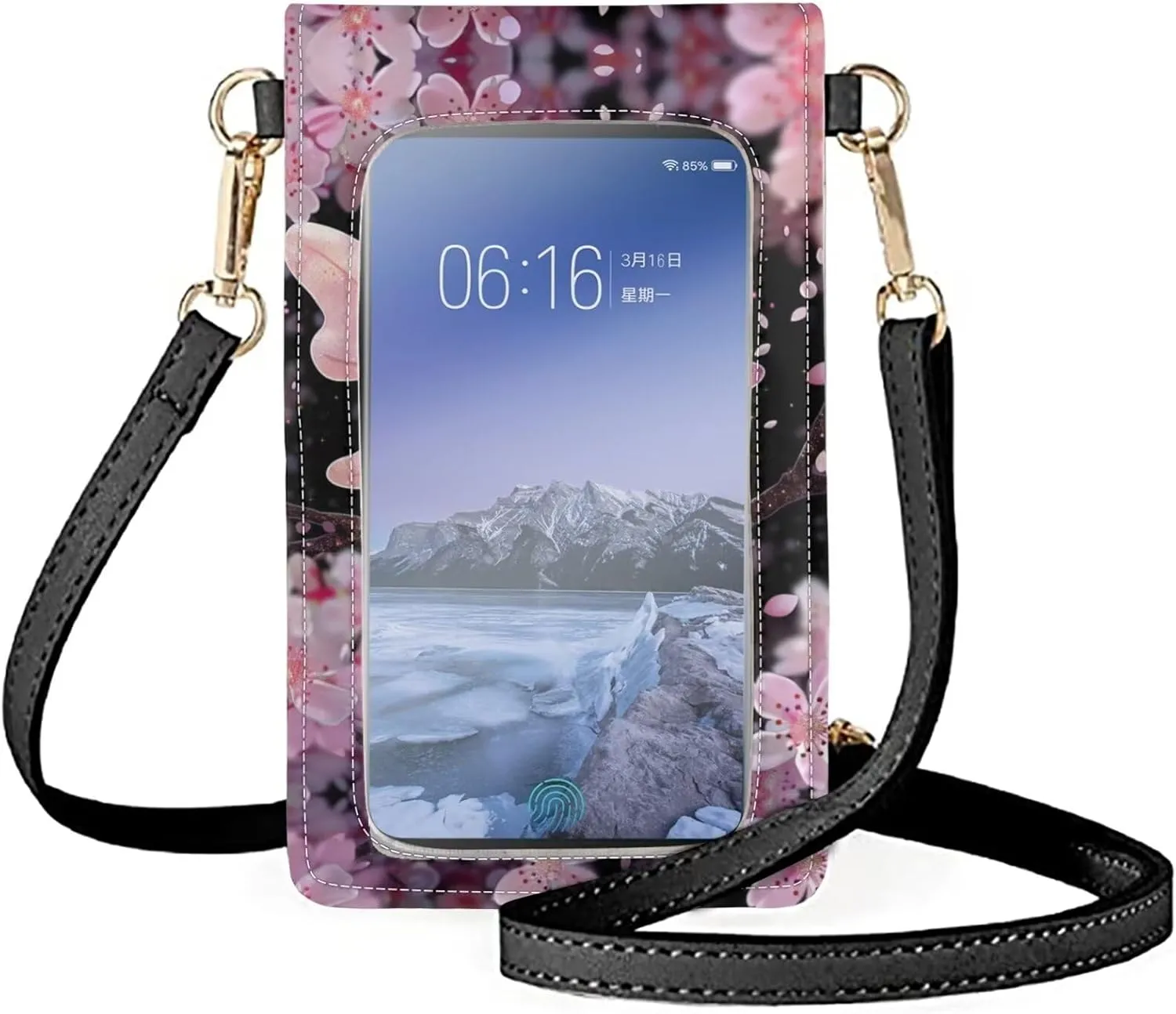 Small Crossbody Bags for Women Cell Phone Purse Wallet Leather Shoulder Handbags Medium Size