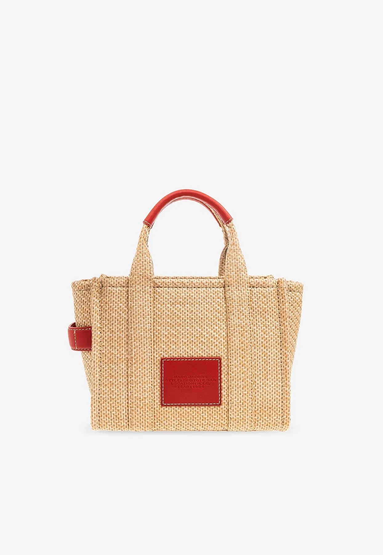 Small Daisy Woven Tote Bag