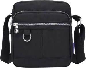 Small Sling Bag Crossbody Vegan Leather Fanny Packs for Women Women Fashionable Chest Bag for (0429A-Black, One Size)