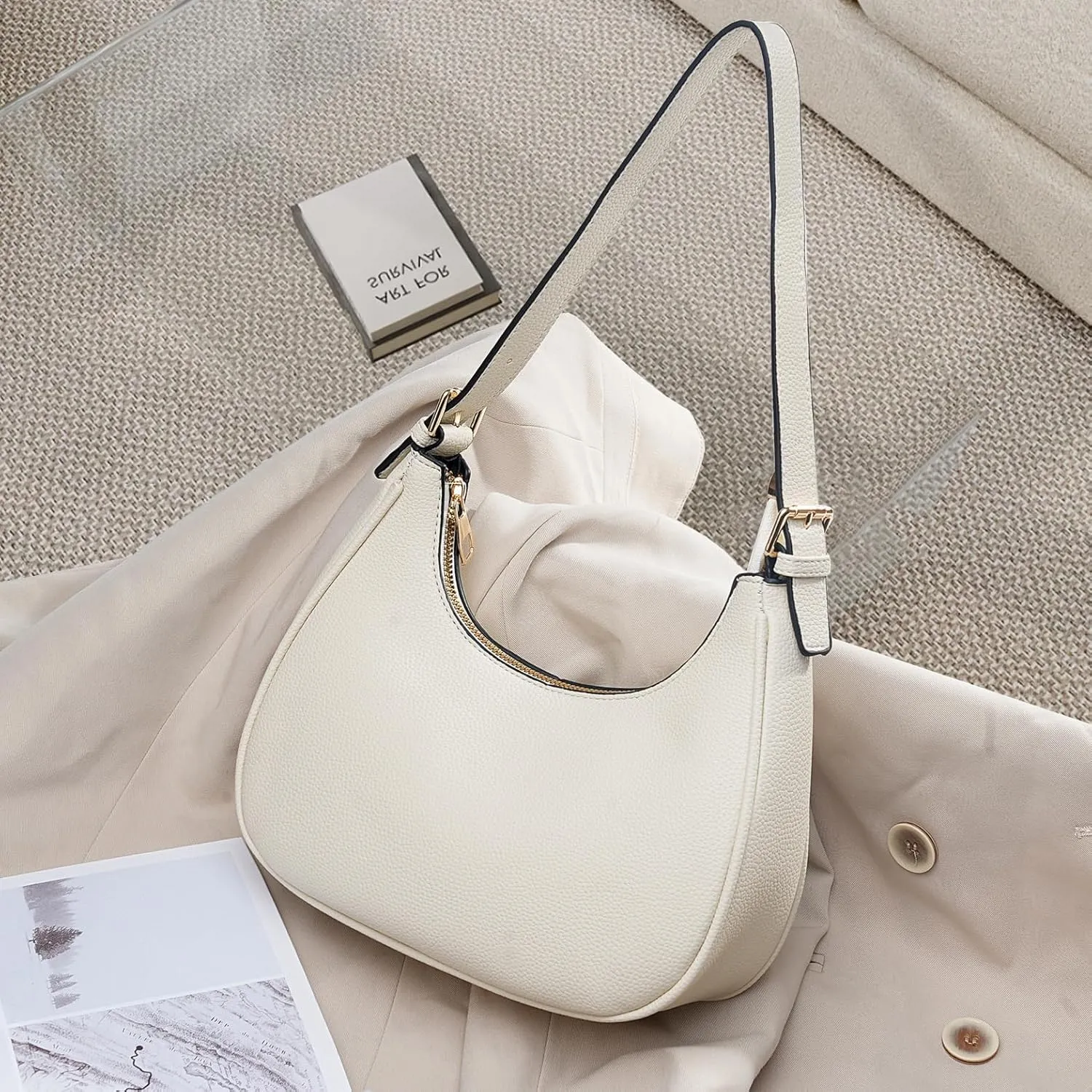 Small Tote Shoulder Bags Purses for Women Retro Classic Crossbody Bags Cute Clutch Purse and Handbag