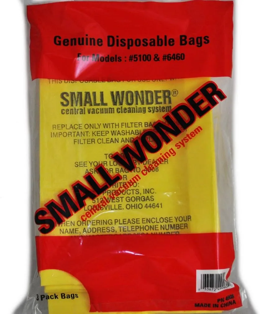 Small Wonder RV Vacuum Cleaner Bags 07-2420-01