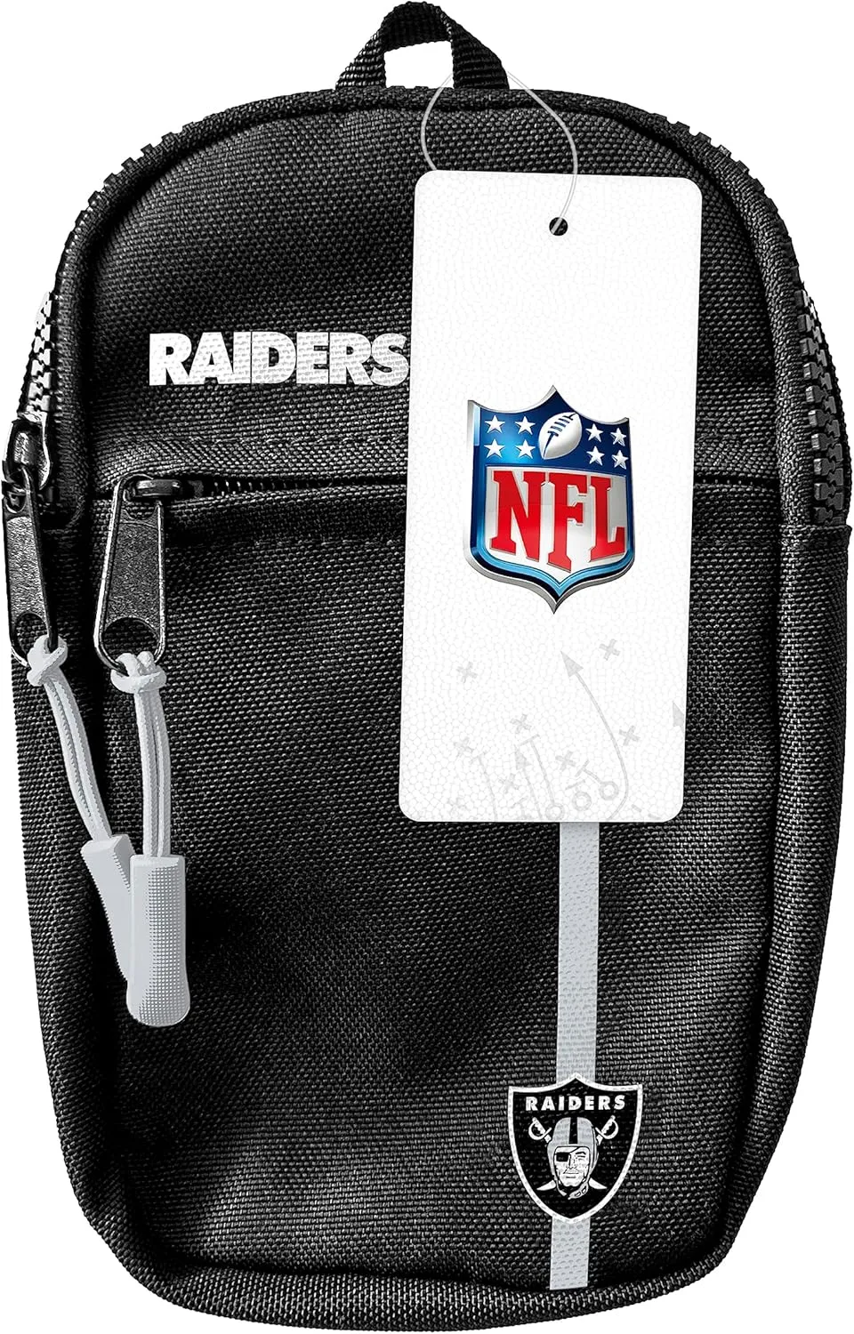 SOAR Unisex Crossbody Tech Adjustable Strap Travel Backpack Officially Licensed NFL, Mini Sling Bag