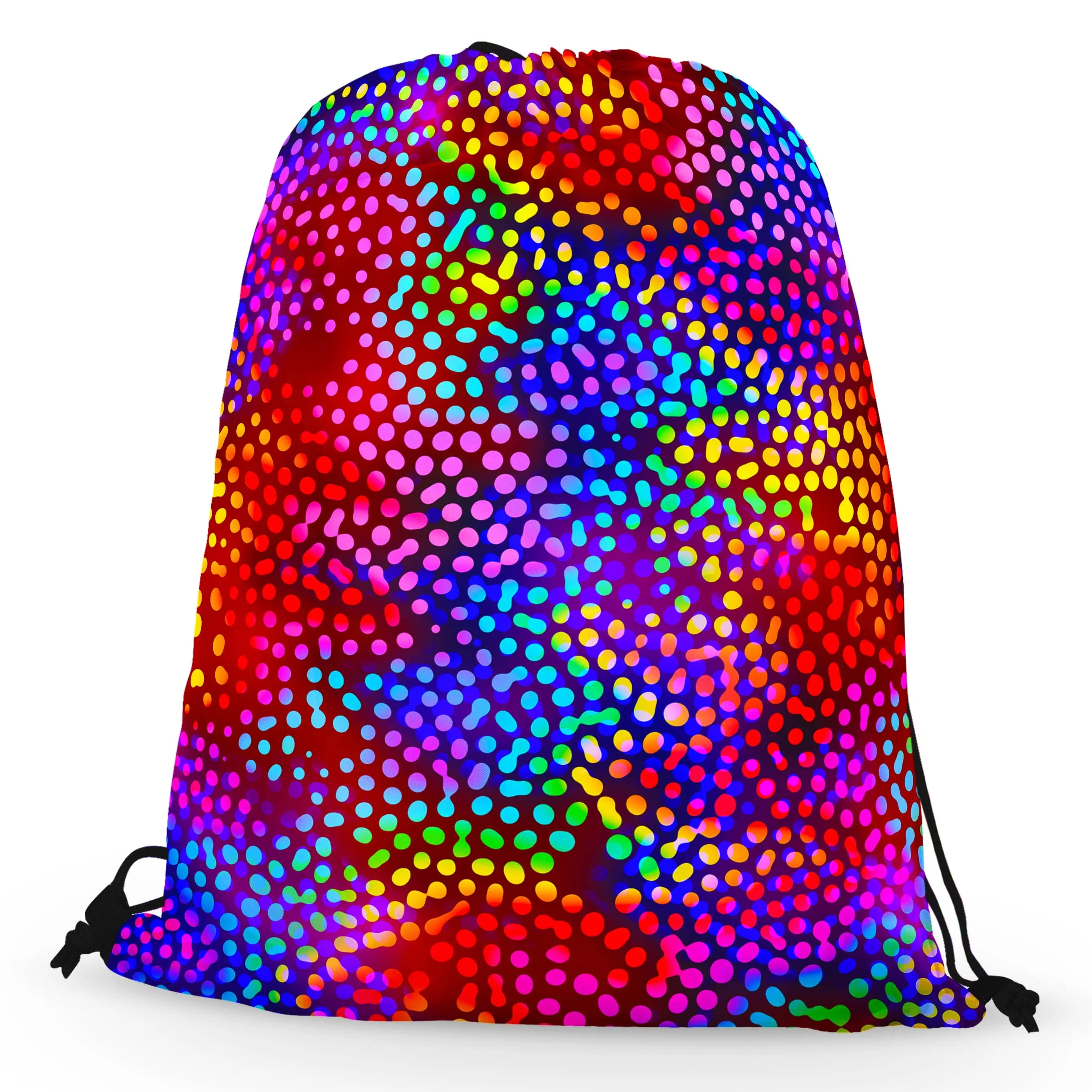 Solar Dots Drawstring Bag
