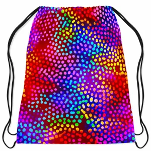 Solar Dots Drawstring Bag