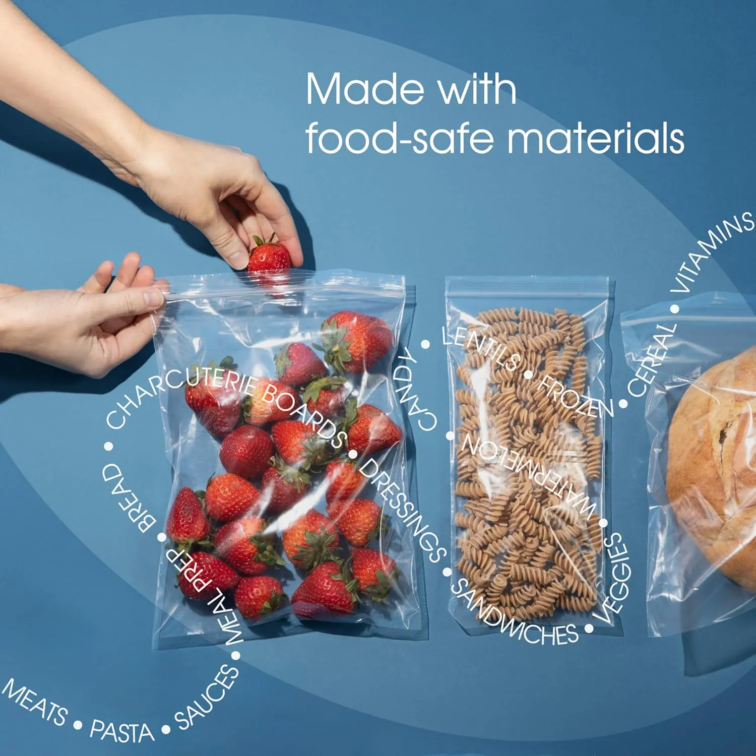 Spartan Industrial - 12” X 15” (500 Count) 2 Mil Clear Reclosable Zip Plastic Poly Bags with Resealable Lock Seal Zipper