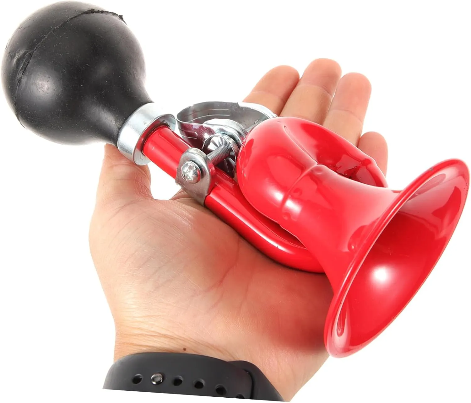 Squeeze Bell Handheld Manual Air Horn Scooter Horn Kit Portable Bike Accessory Cycle Bike Bugle Horn