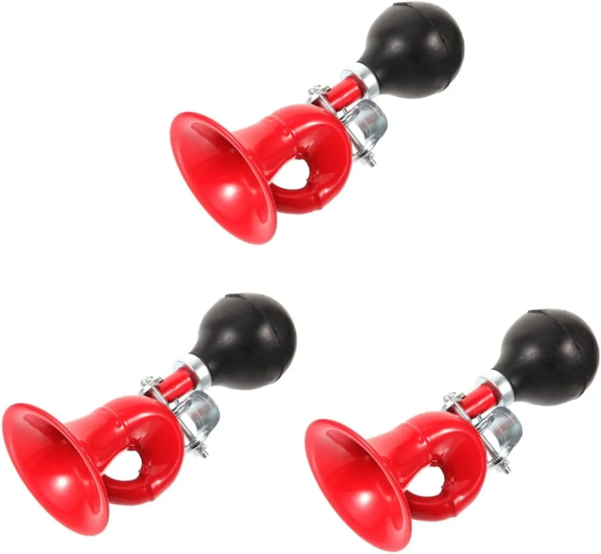 Squeeze Bell Handheld Manual Air Horn Scooter Horn Kit Portable Bike Accessory Cycle Bike Bugle Horn