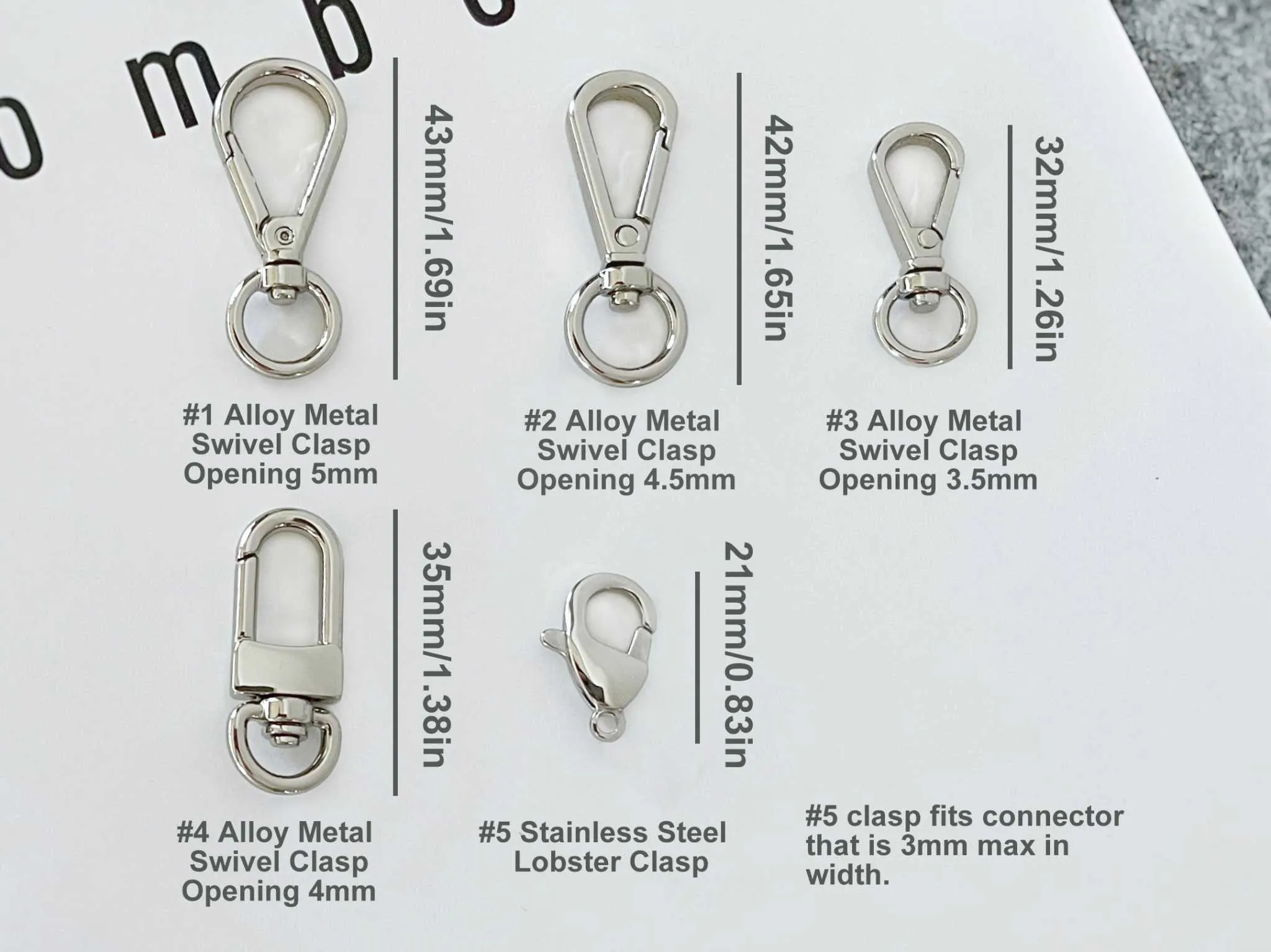 Stainless Steel Purse Chain Strap Wallet Chain - Diamond Cut Silver Bag Chain