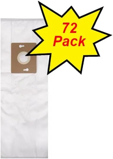Standard HEPA Vacuum Bags for use with Riccar and Simplicity Type F Upright Vacuum Cleaners (18-Pack)