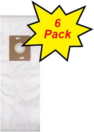 Standard HEPA Vacuum Bags for use with Riccar and Simplicity Type F Upright Vacuum Cleaners (18-Pack)