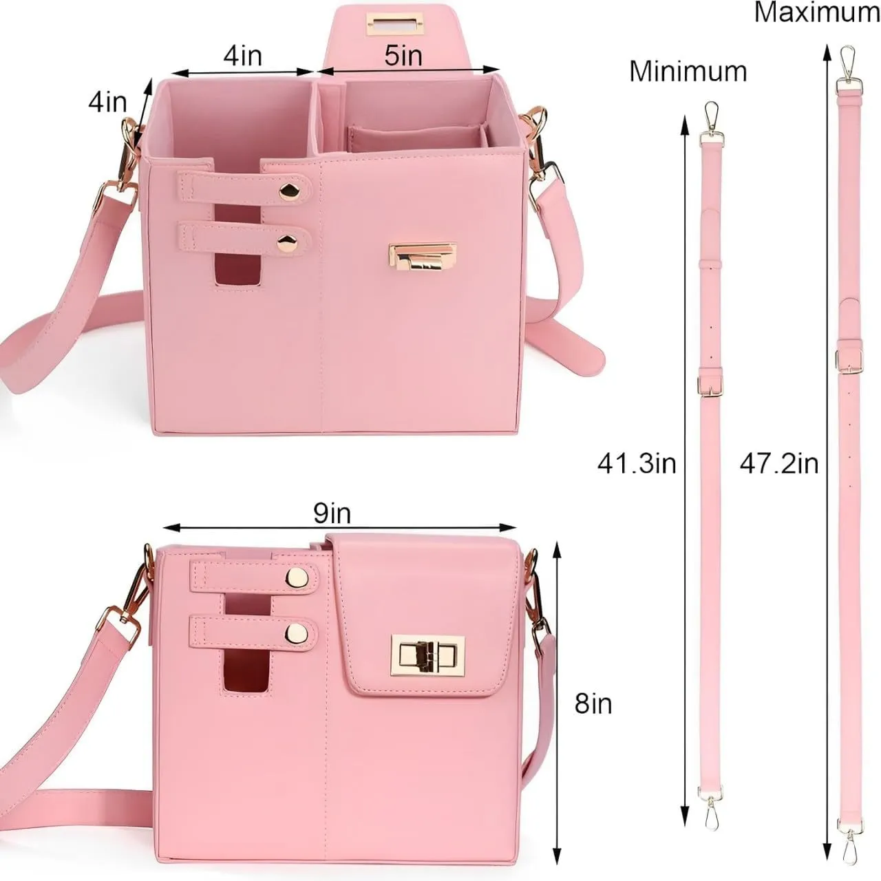 Stanley Cup Purse Crossbody Bag with Sports Outdoor Portable Crossbody Water Cup Storage Bag Water Bottle Holder for Stanley