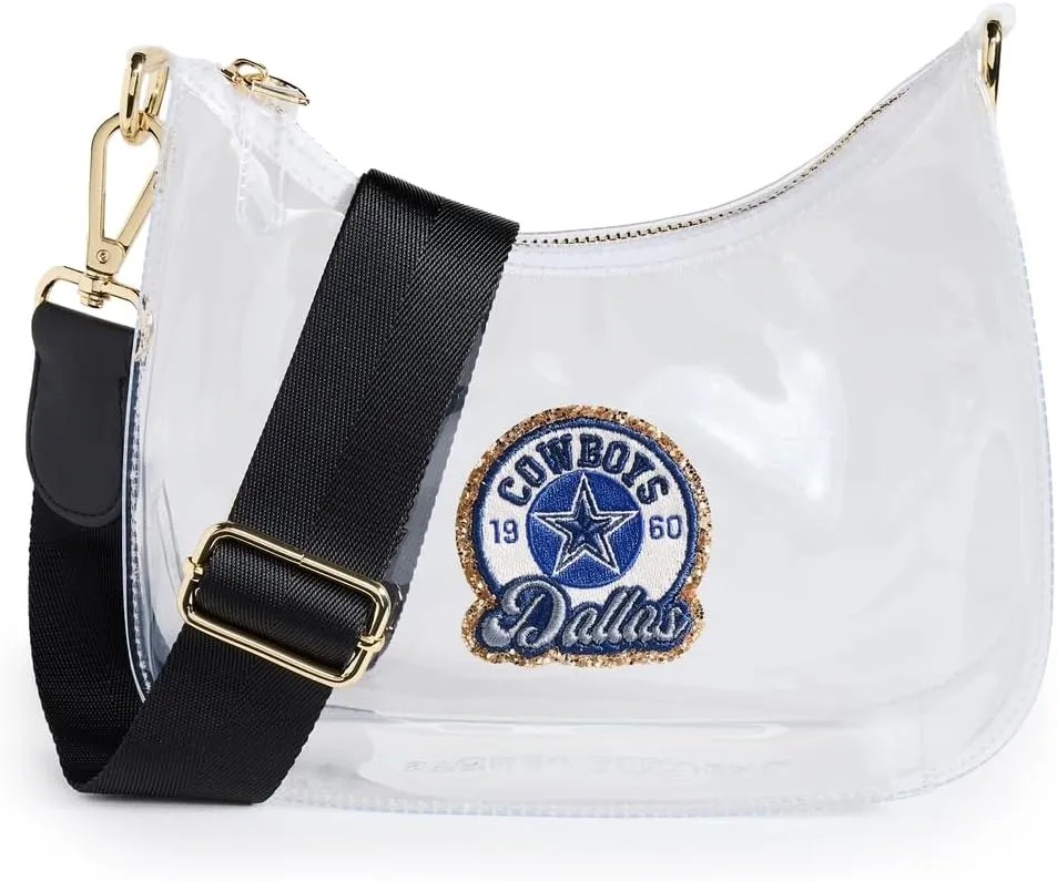 Stoney Clover Lane Women's Dallas Cowboys Clear Crossbody Bag