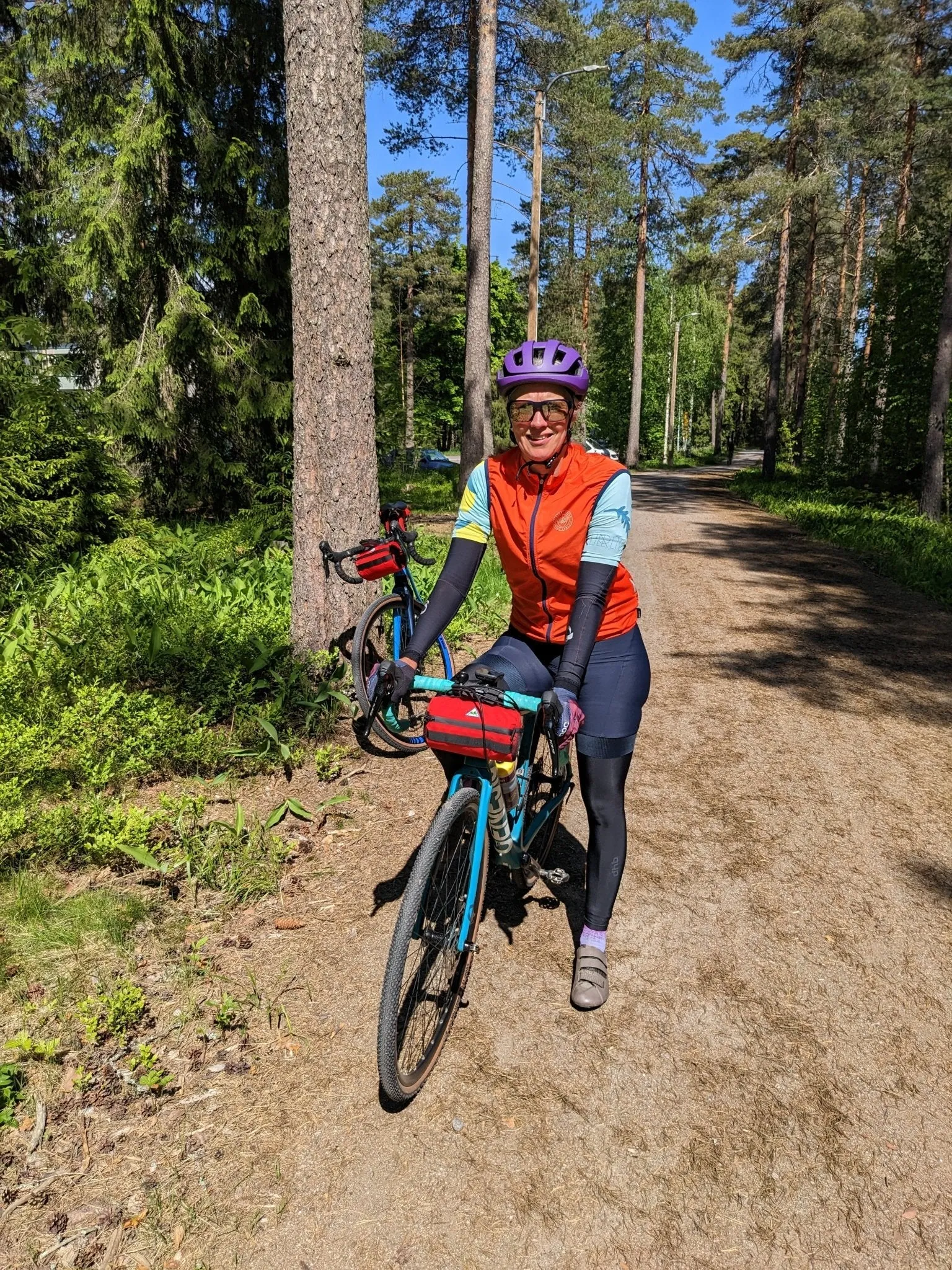 Stravaig 2L Handlebar Bag - Red - Brae Cycling