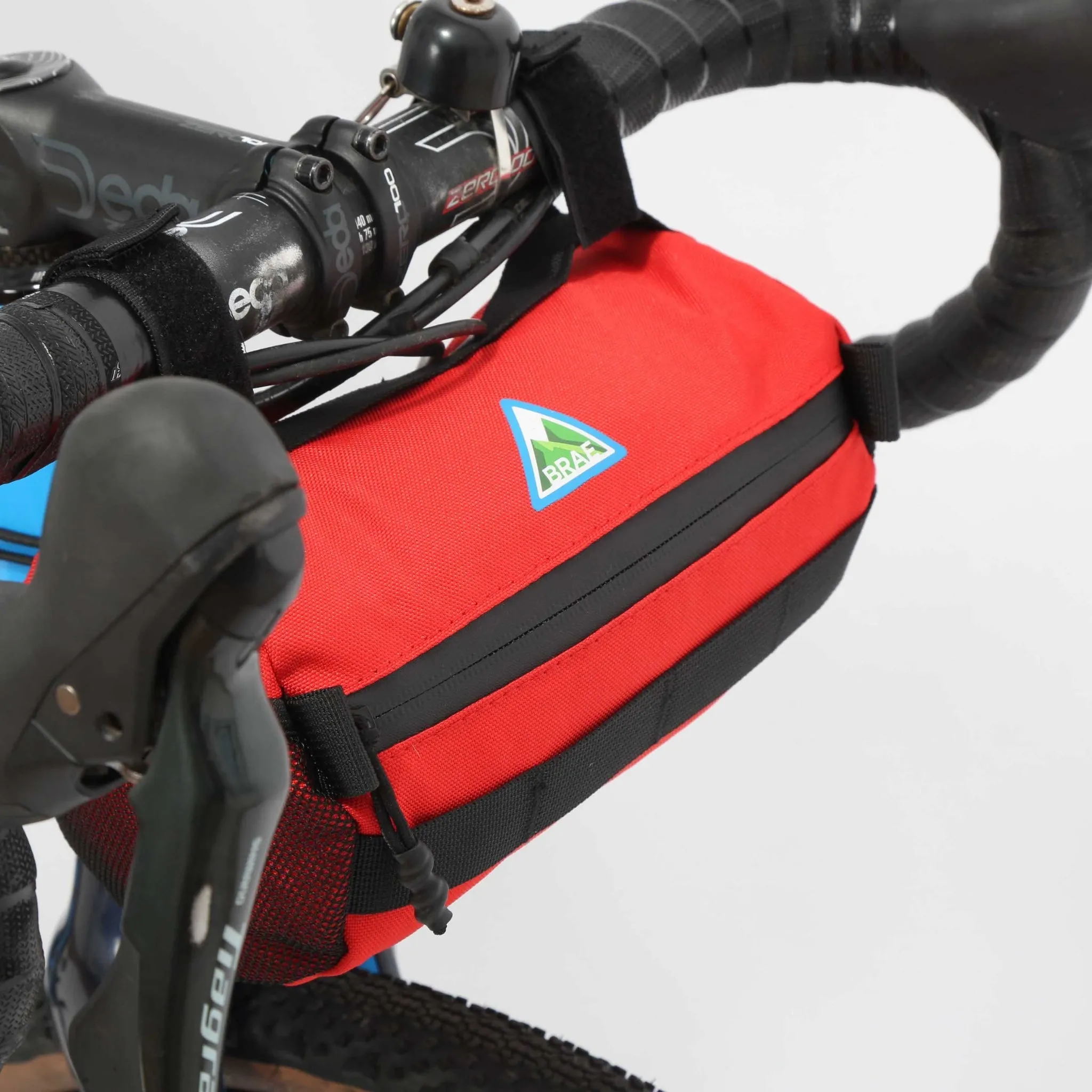 Stravaig 2L Handlebar Bag - Red - Brae Cycling