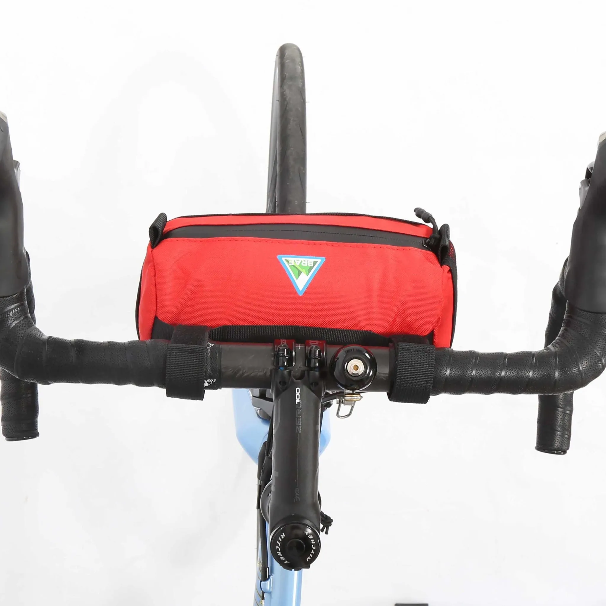 Stravaig 2L Handlebar Bag - Red - Brae Cycling