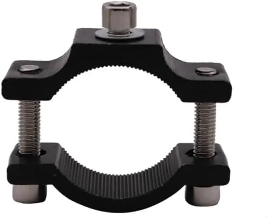 Suitable for Motorcycle Handlebar Screw Cycling Clip Clamp Bike Flashlight Torch Mount Head Front Light Holder Clip Bicycle Accessories