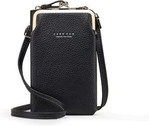 SUMGOGO Womens Crossbody Bag Cell Phone Shoulder Purse Card Wallet Handbag Satchel
