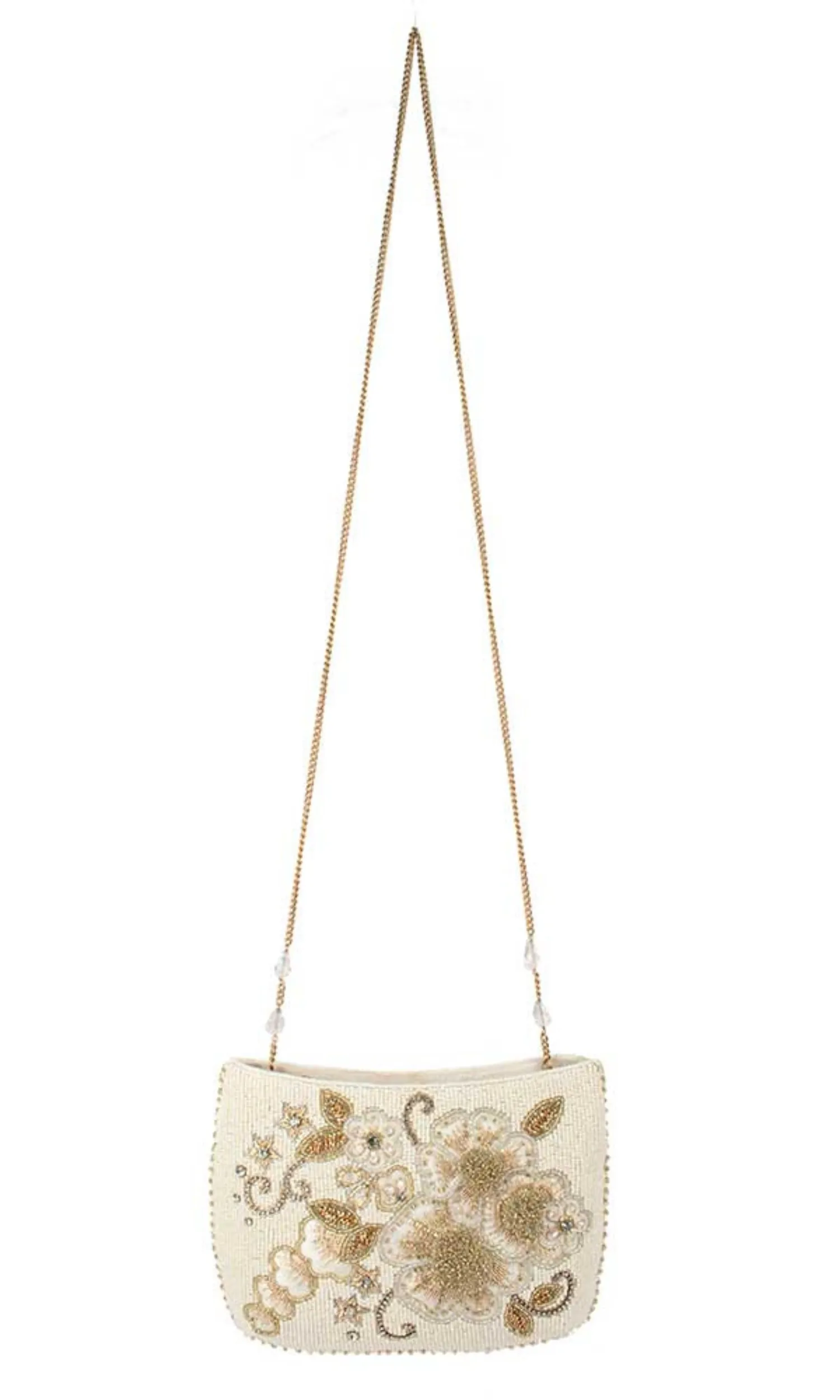 Swan Lake Bridal Beaded Crossbody Clutch