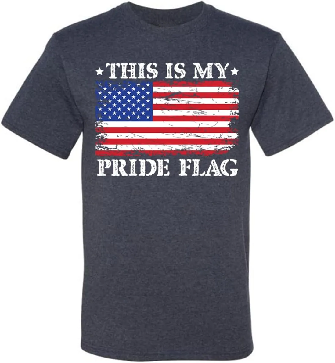 This is My Pride Flag | Funny Pro USA Patriotic Conservative Republican Political Shirt