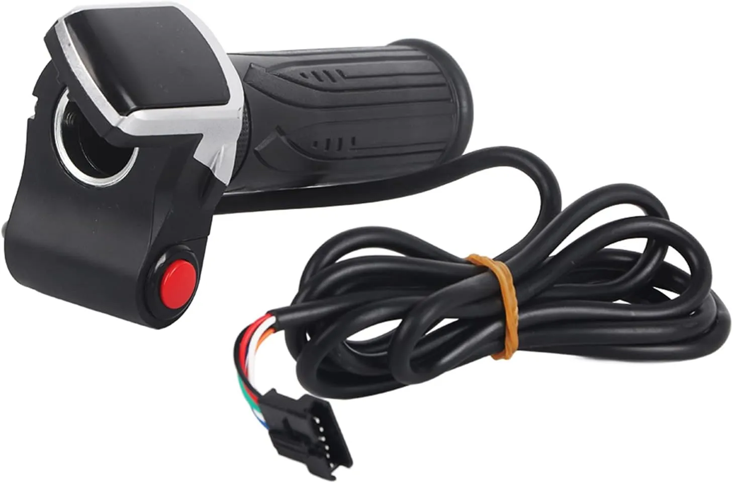 Throttle with Screen, Electric Speed Throttle Grips Electric Scooter Accelerator Handle Grips with LCD Battery Display,Electric Scooter Controller