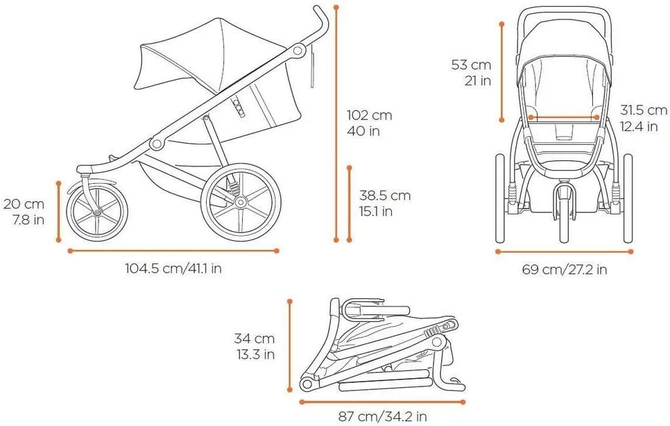 Thule Urban Glide 2 Jogging Stroller