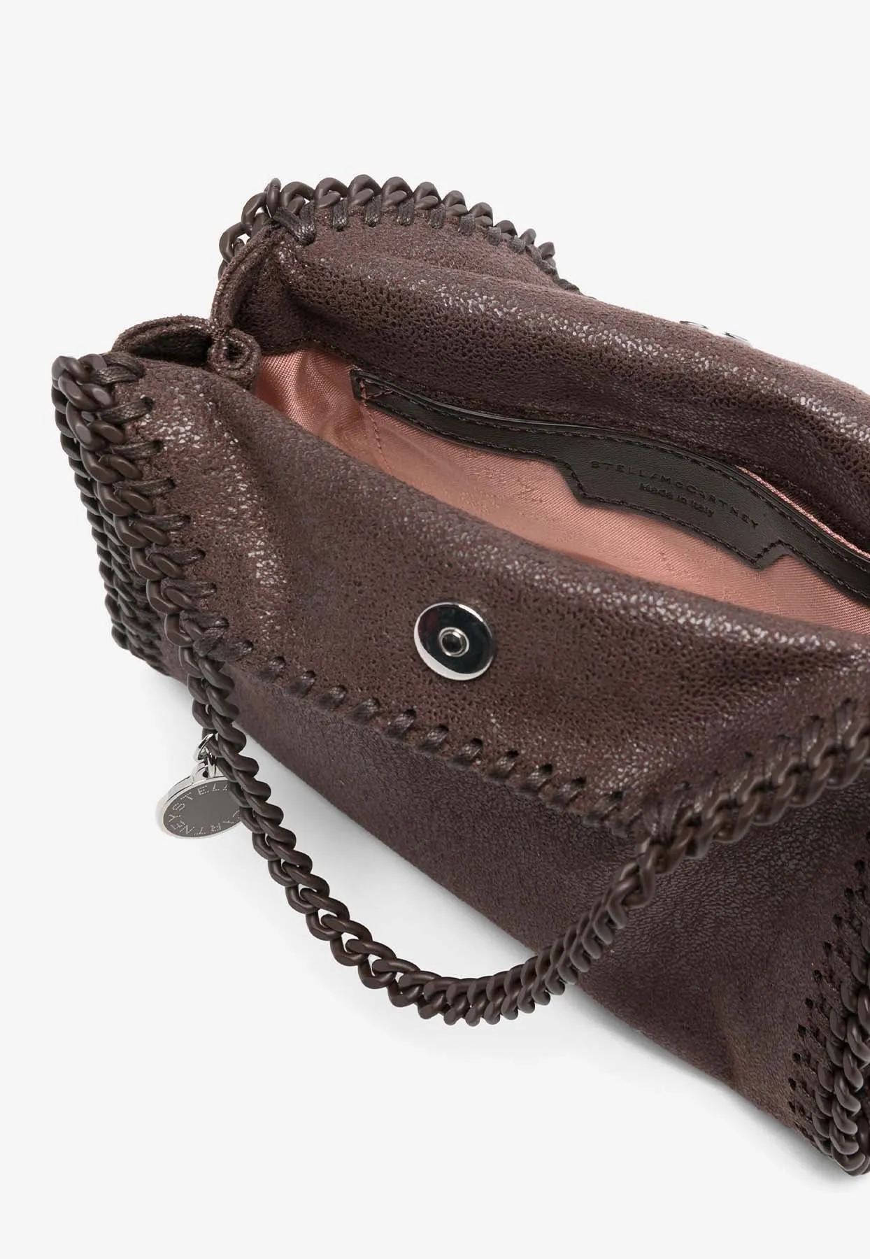 Tiny Falabella Enamel Tote Bag