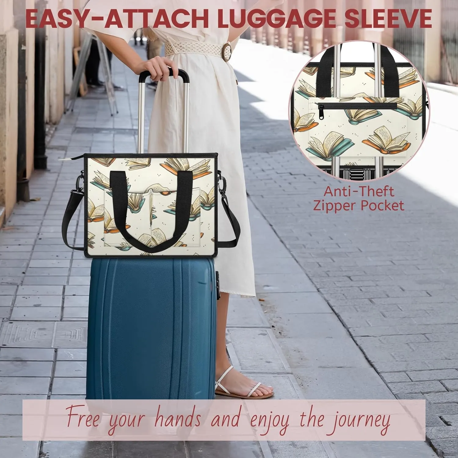Tote Satchel Bag Set 3PCS for Women,Travel Shoulder Bag Handbag and Wallet Daily Use01