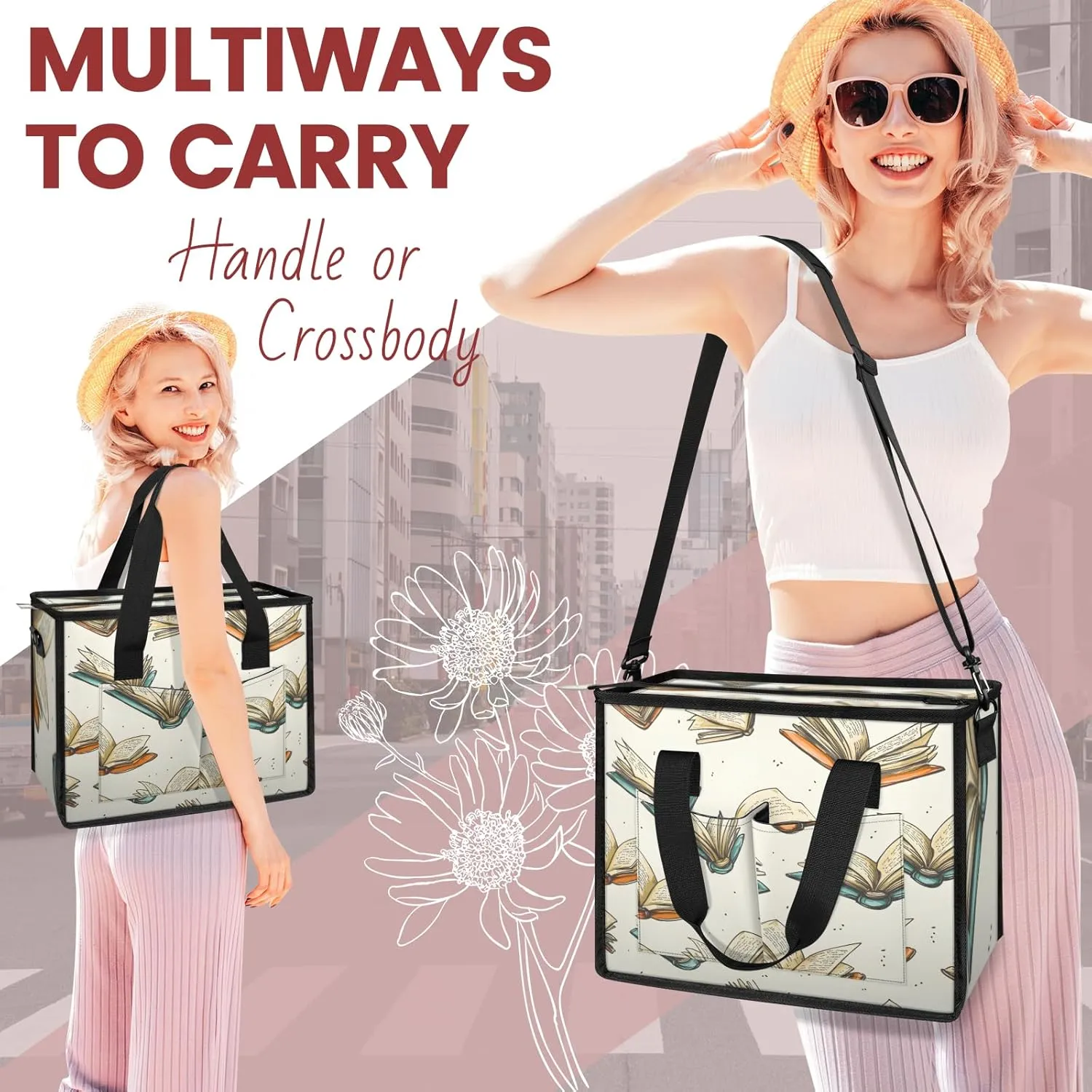 Tote Satchel Bag Set 3PCS for Women,Travel Shoulder Bag Handbag and Wallet Daily Use01