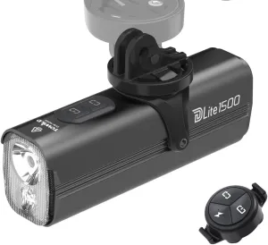 TOWILD DLite1800 Bike Lights for Night Riding 1800LM Dual Light Source System,Super Bright Front Bicycle Light Waterproof Bike Headlight for Mountain,Road,Commuter Cycling -Fits All Bikes