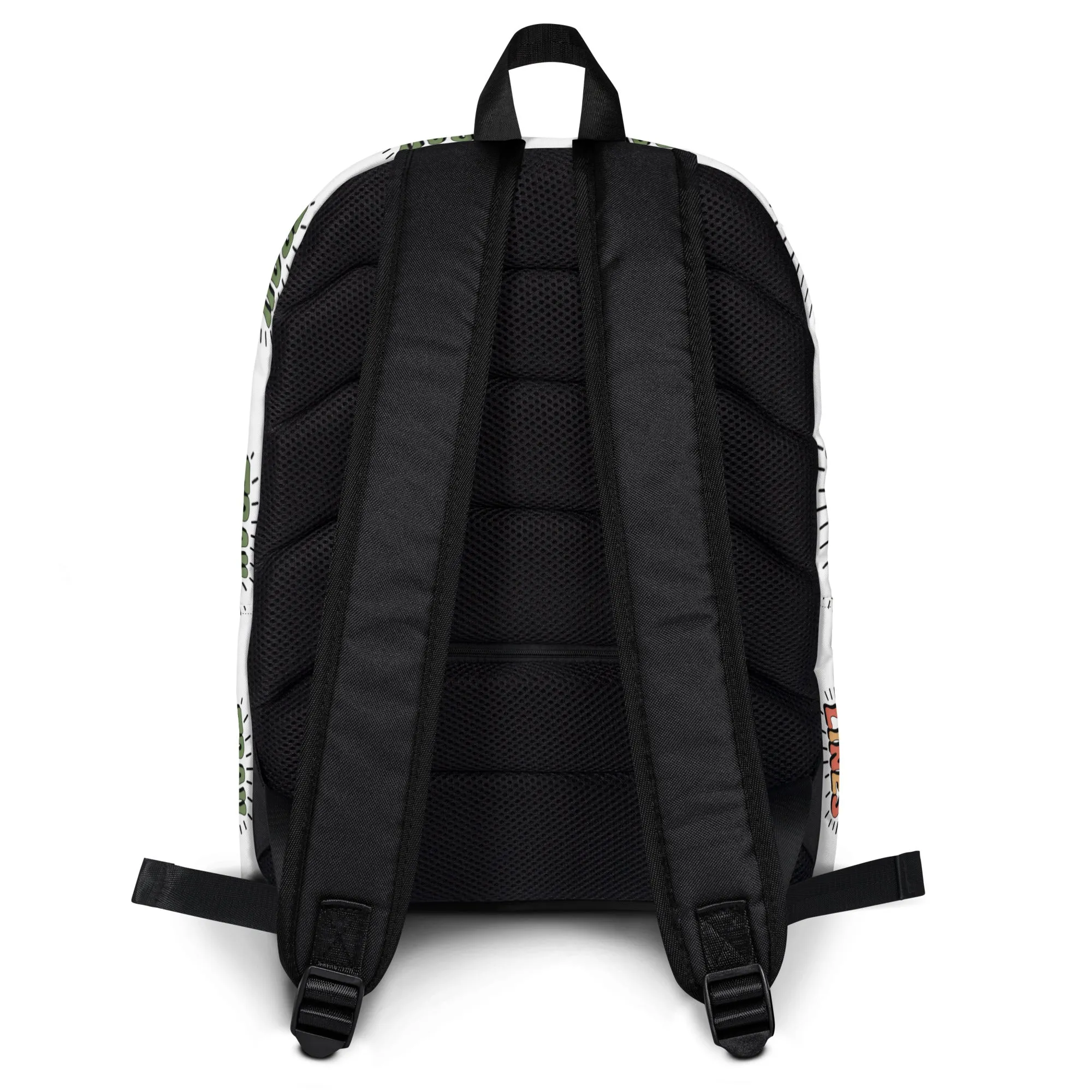 Trail Mix and Tan Lines Backpack – Colorful Hiking Graphic