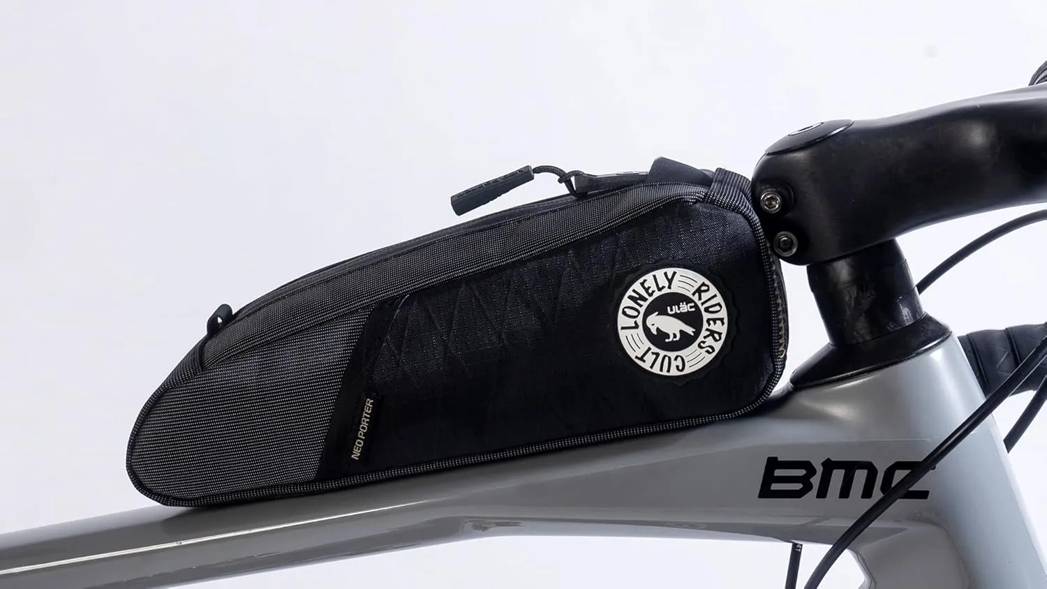 TREKKING GT BOLT-ON Bike Top Tube Bag, Waterproof Pouch Pack, Cycling Accessories Pouch for Mountain Road Bike