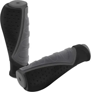 TRELC Antislip Bicycle Handlebars Grips Protector for Bicycle/Mountain Bike/Road Bike/Folding Bike (Black Grey)