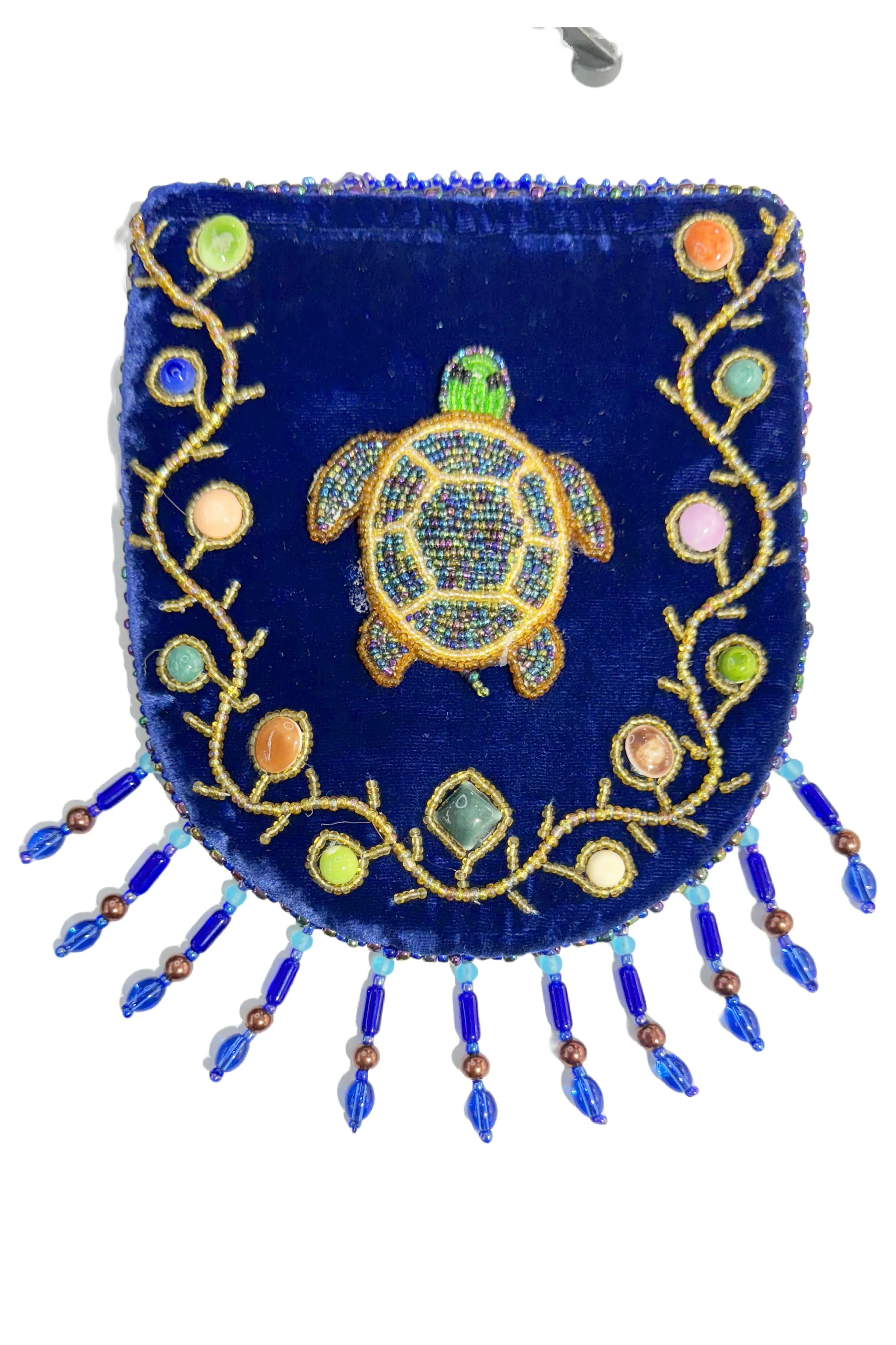 Turtle Pattern Velvet Crossbody MUG-Turtle