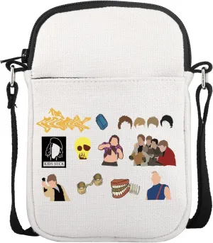 UJIMS Movie Inspired Gift 80s Movie Lover Crossbody Bag Movie Merchandise Movie Character Gift