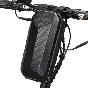 Universal 4L Electric Scooter Bag, Waterproof Handlebar Bag with Hard Shell, Adjustable Straps, Fits Most Scooters