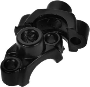 Universal Motorcycle Rearview Mirror Bracket Aluminum Mount Handlebar Control Push Button Switch Improved Stability for Disc Brake Pump