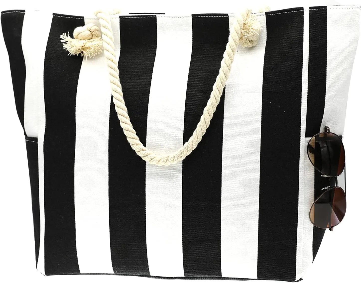 utop Large Beach bag for Women Straw Beach Tote Bags Cotton Rope Handles Durable Lightweight with Large Capacity Bags