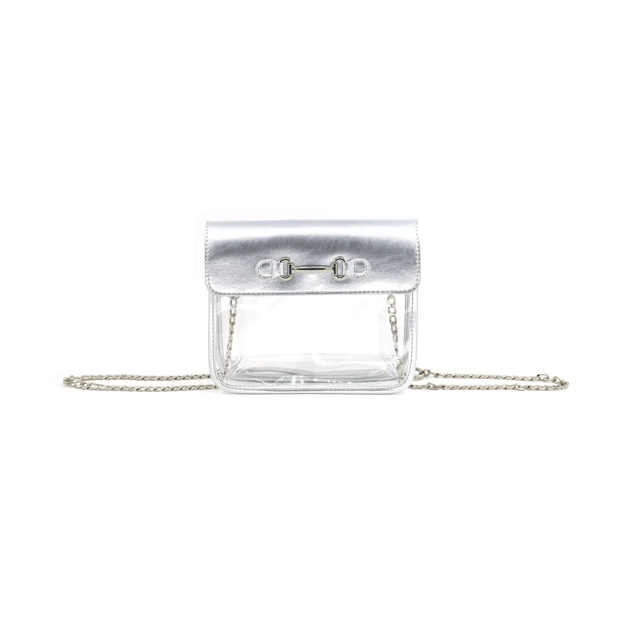 VL and Clear Purse
