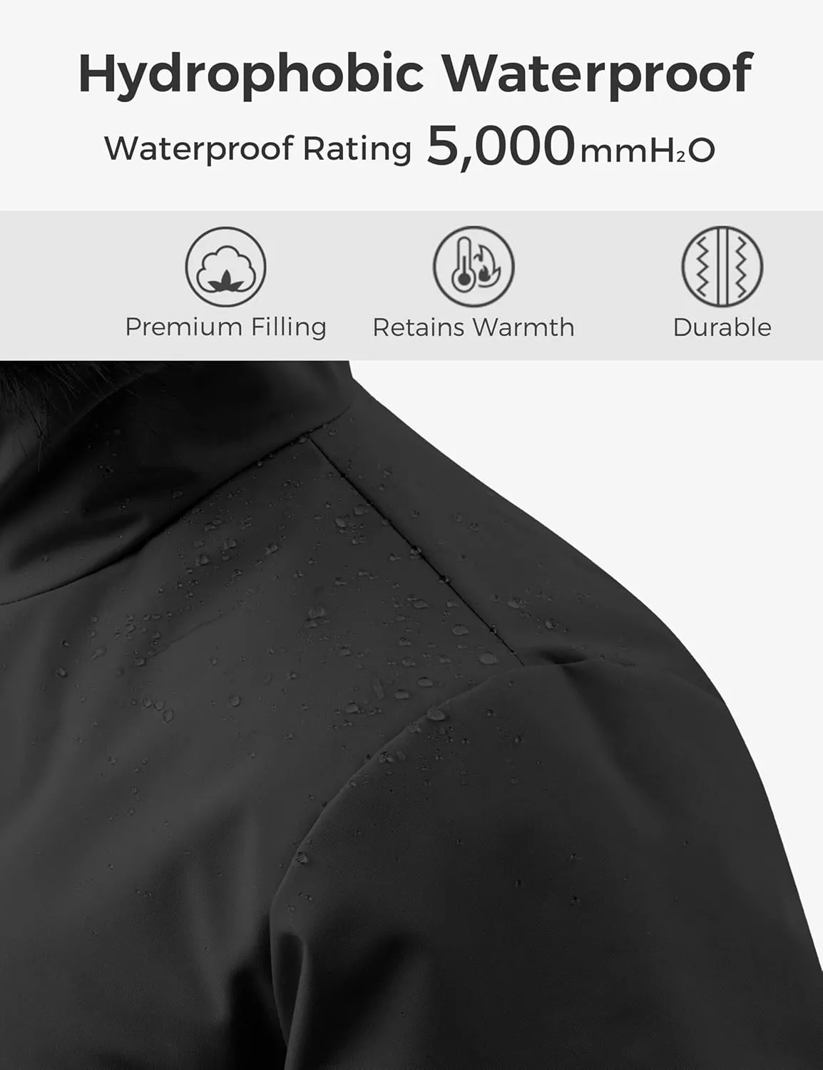 wantdo Women's Thicken Hooded Winter Coat Puffer Jacket Short Warm Parka with Hood