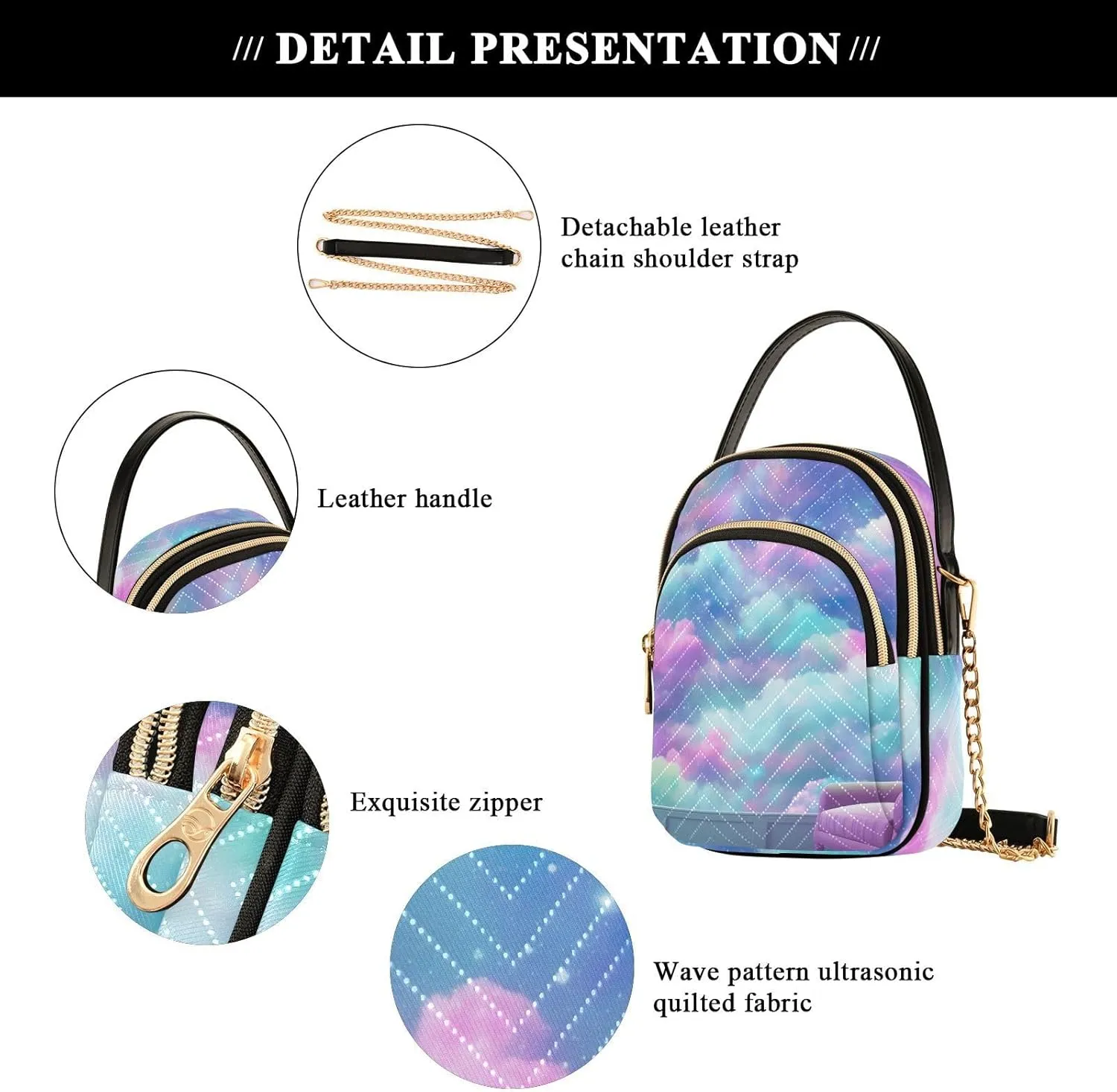 Watercolor Painting Red Tomatoes Women's Crossbody, Purse with Removable Strap Crossbody Bags for Women