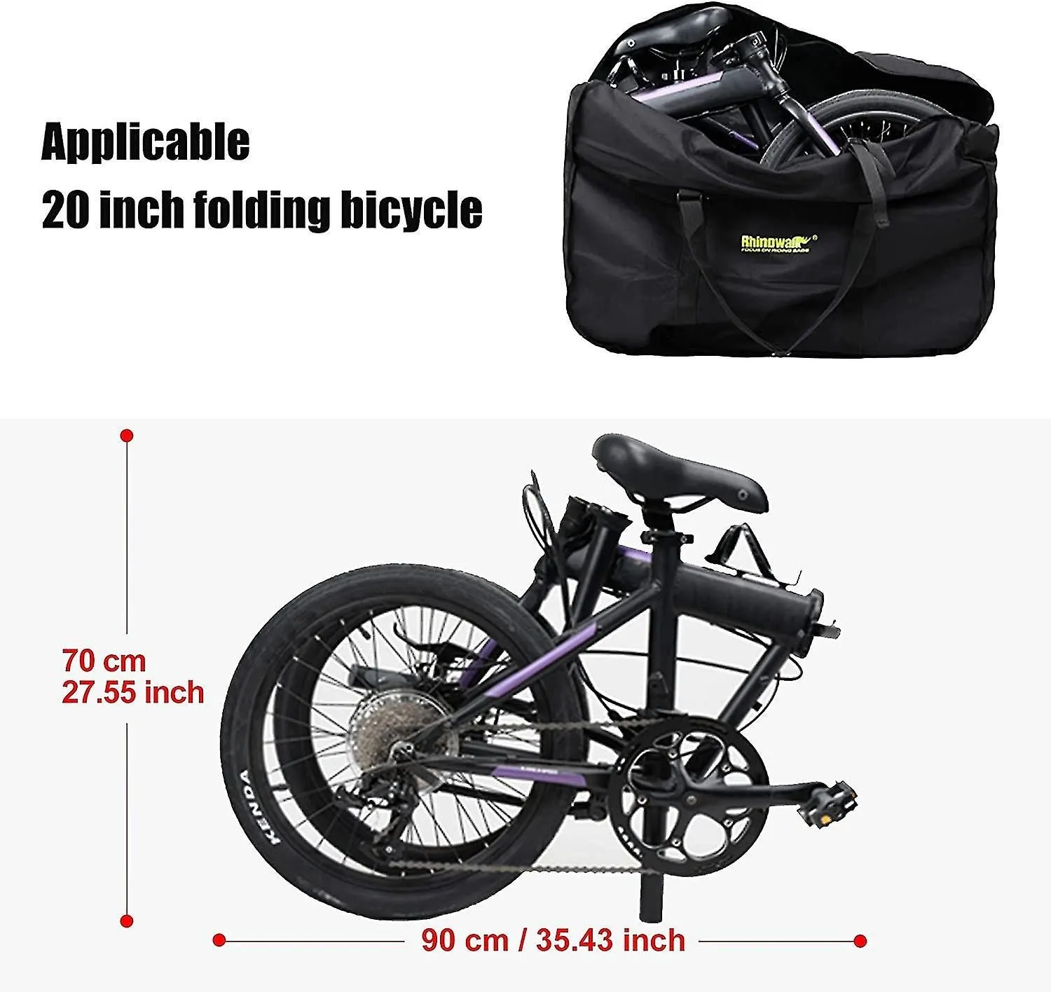 Waterproof Bike Cover Storage Bag Tarp for Mountain Bike Protection