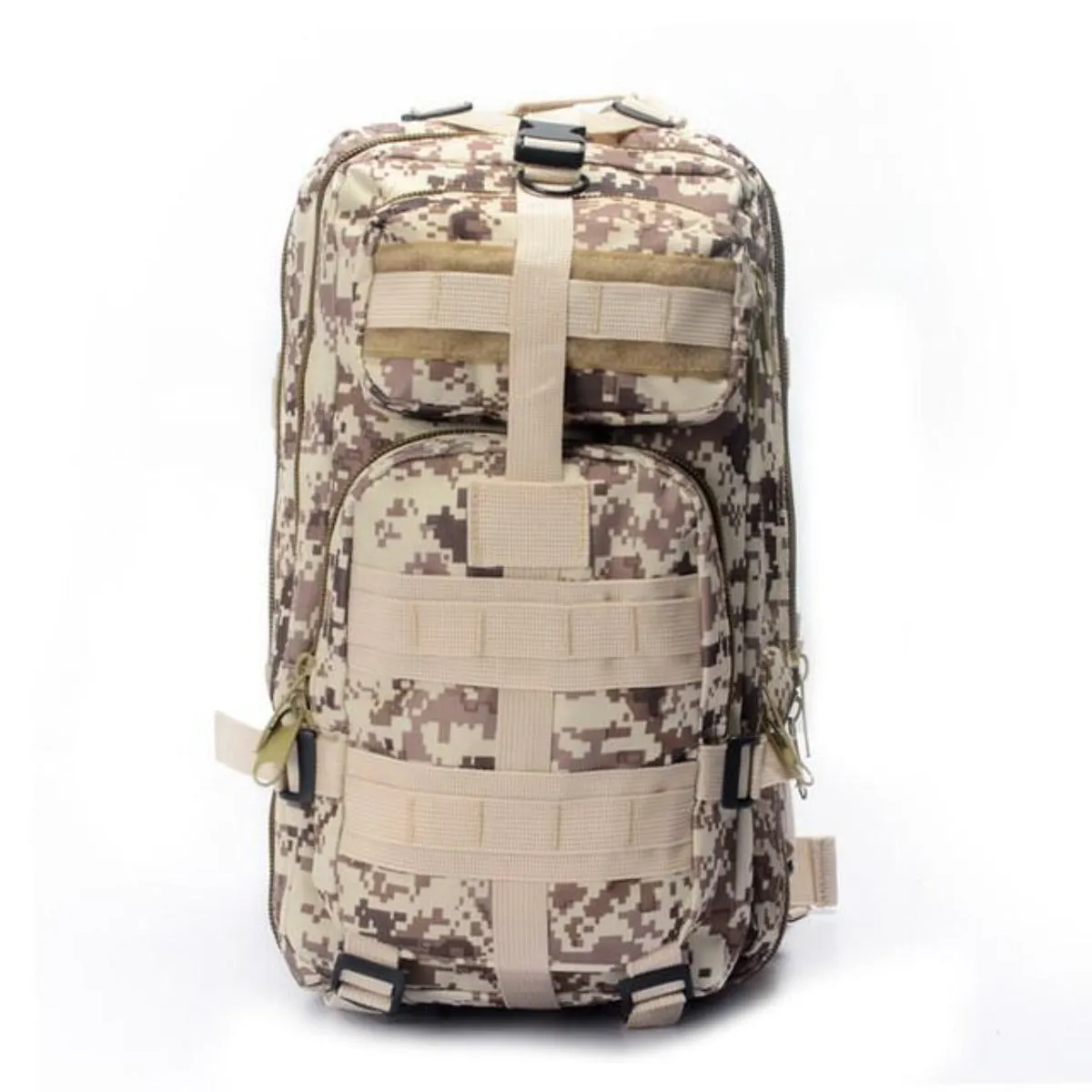 Waterproof Outdoor Backpack for Hiking and Camping with Military-Inspired Design