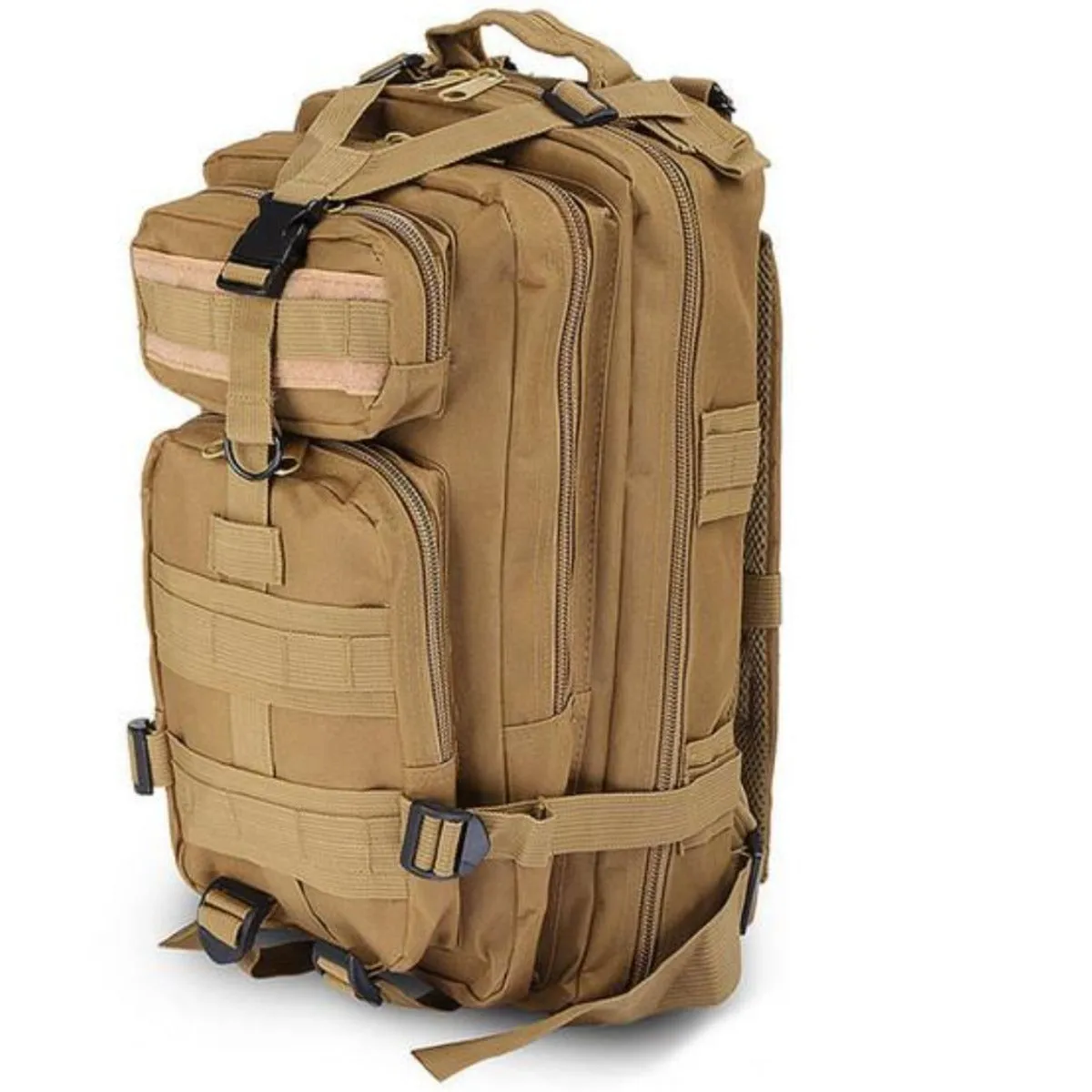 Waterproof Outdoor Backpack for Hiking and Camping with Military-Inspired Design