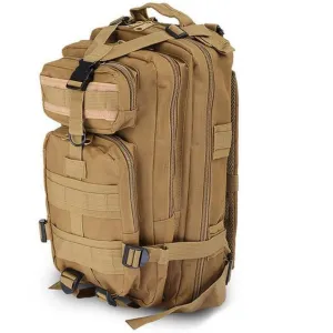 Waterproof Outdoor Backpack for Hiking and Camping with Military-Inspired Design