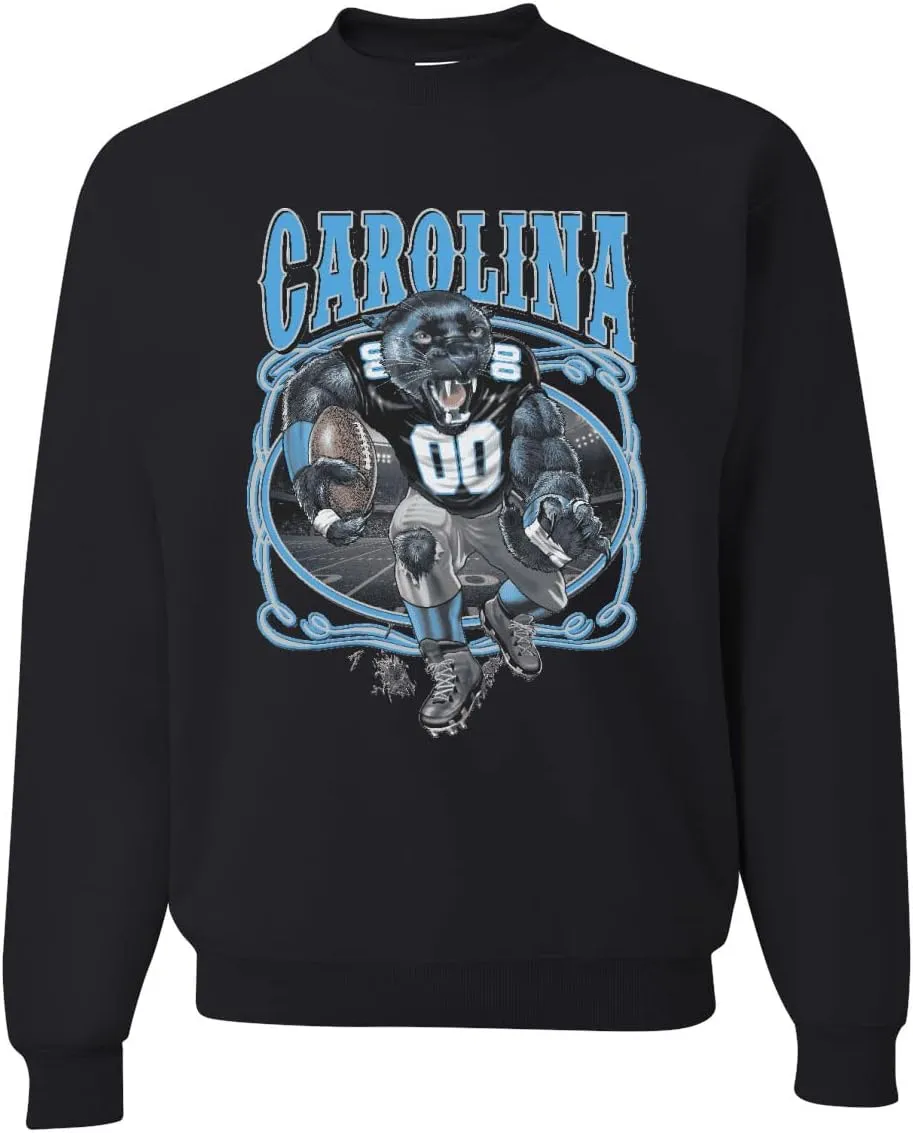 Wild Bobby Carolina Fan | CAR Fantasy Football Sports Unisex Crewneck Sweatshirt