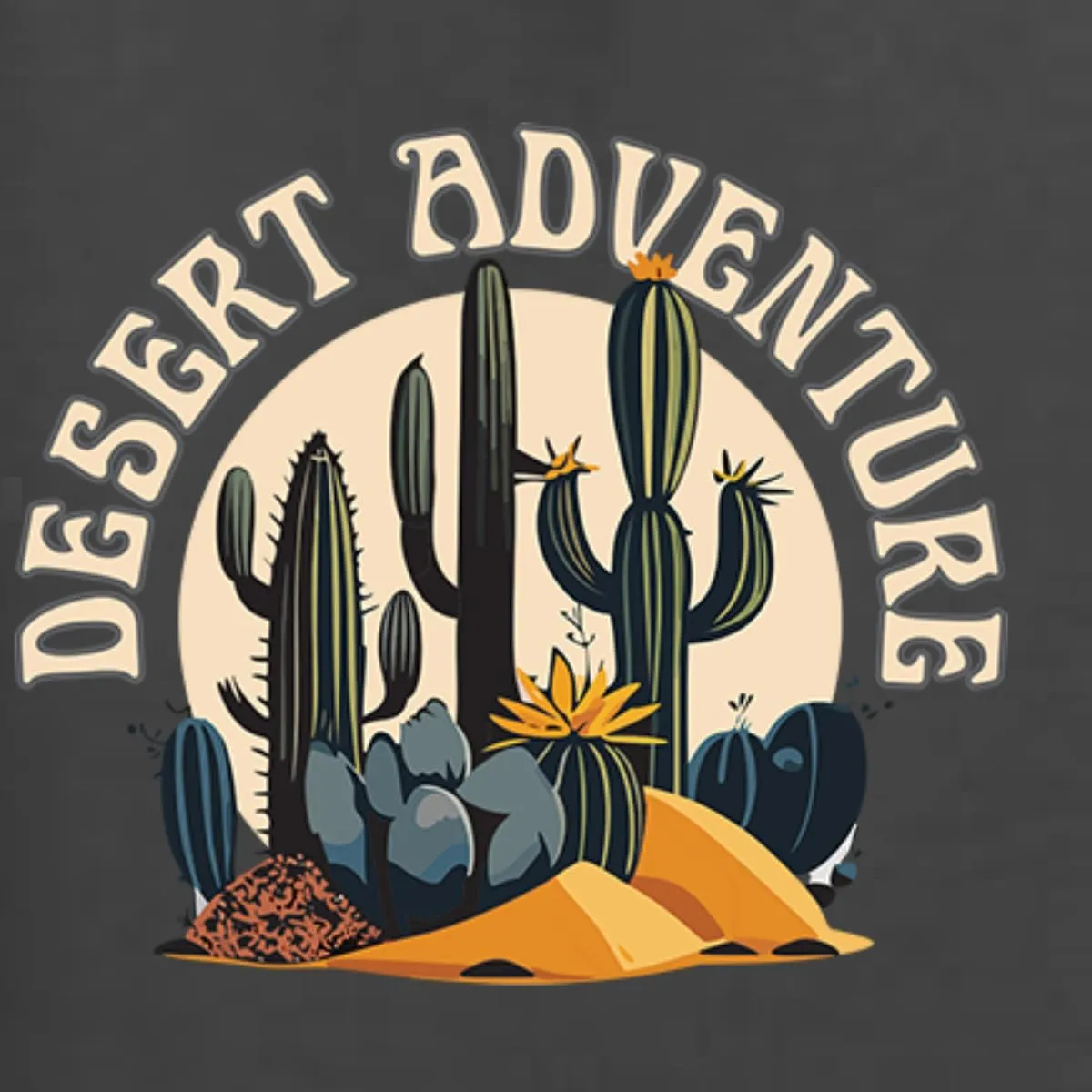 Wild Bobby Desert Appreciation Warm Weather Lover Nature Lover Unisex Crewneck Sweatshirt