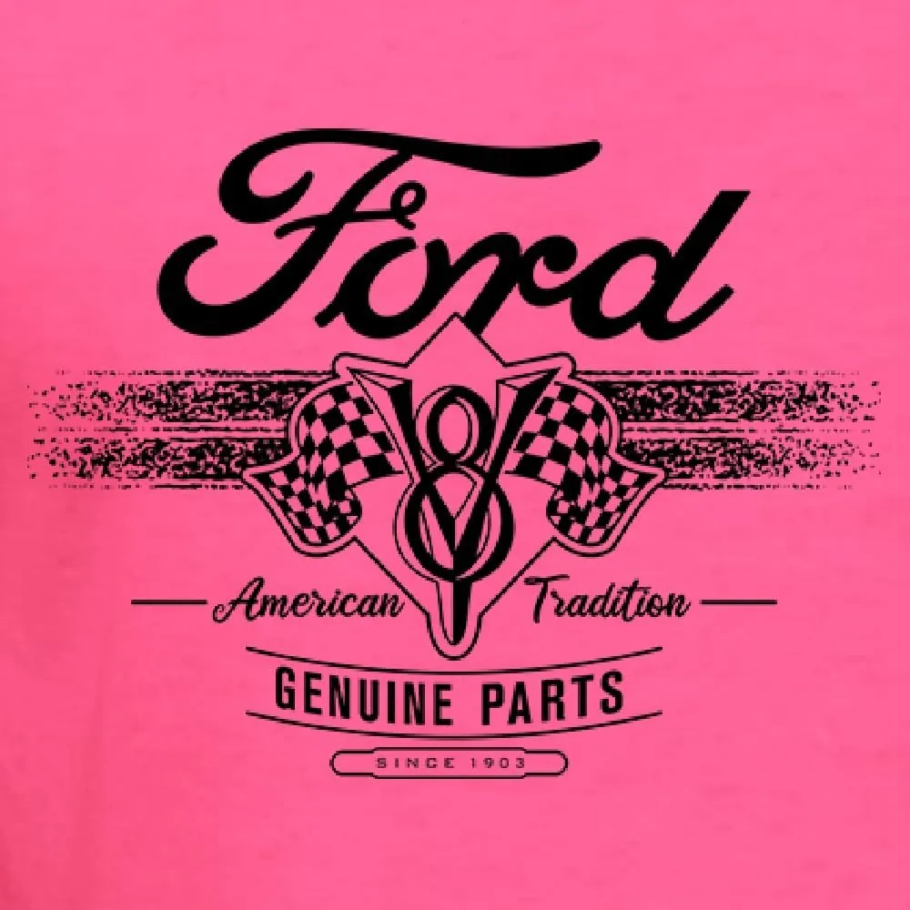 Wild Bobby Ford Motor Co Genuine Parts American Tradition Logo Cars and Trucks Crewneck Sweatshirt