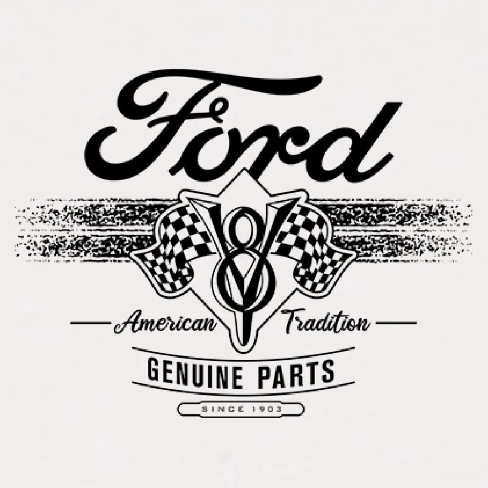 Wild Bobby Ford Motor Co Genuine Parts American Tradition Logo Cars and Trucks Crewneck Sweatshirt