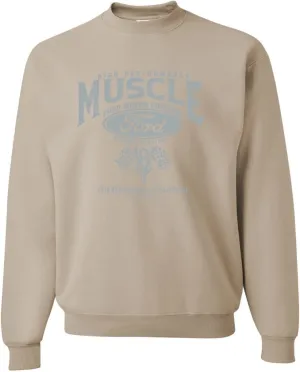 Wild Bobby Ford Motor Co Muscle, Detroit Michigan American High Performance Cars and Trucks Sweatshirt