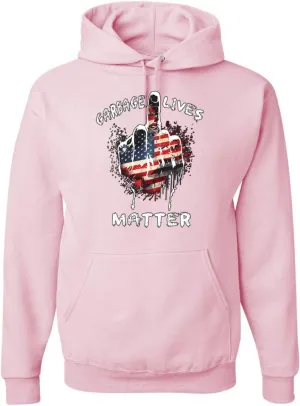Wild Bobby Garbage Lives Matter Funny MAGA Middle Finger Trump 2024 Political Sweatshirt